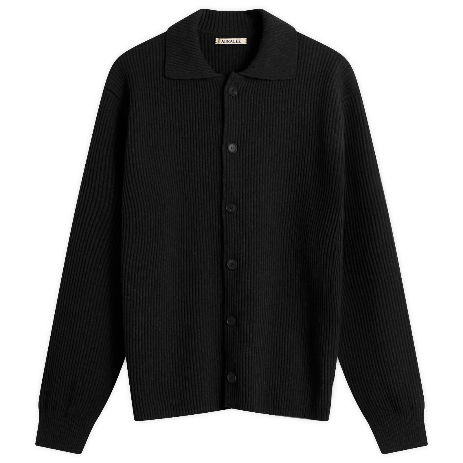 Cardigan Knit AURALEE Rib - Auralee | KNIT RIB ⁄ in Fine TWIST
