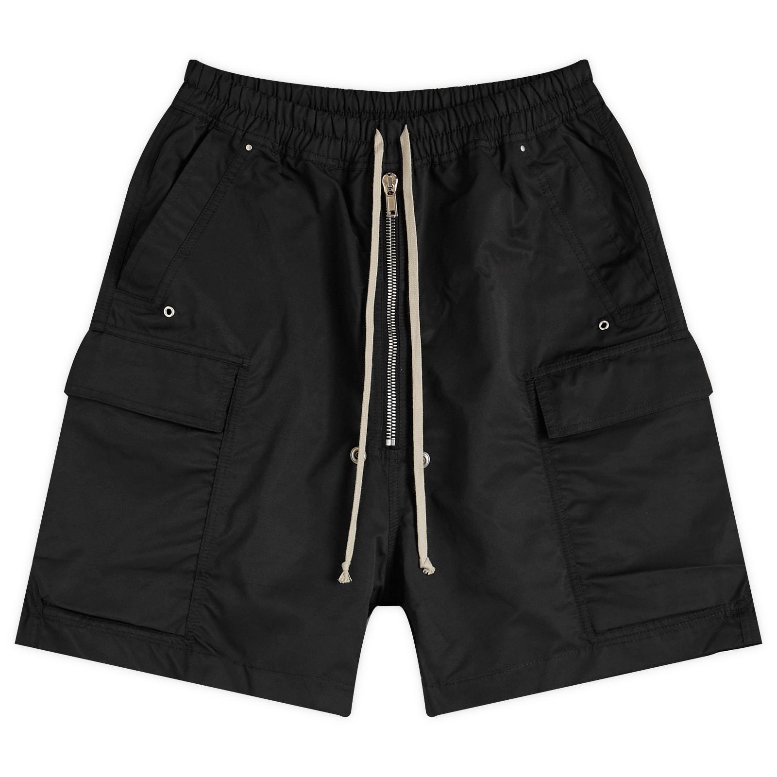 最終値下げ‼️Rick owens 24ss cargo bela shorts Rick Owens Cotton Nylon Cargo Bela Shorts in Black for Men | Lyst