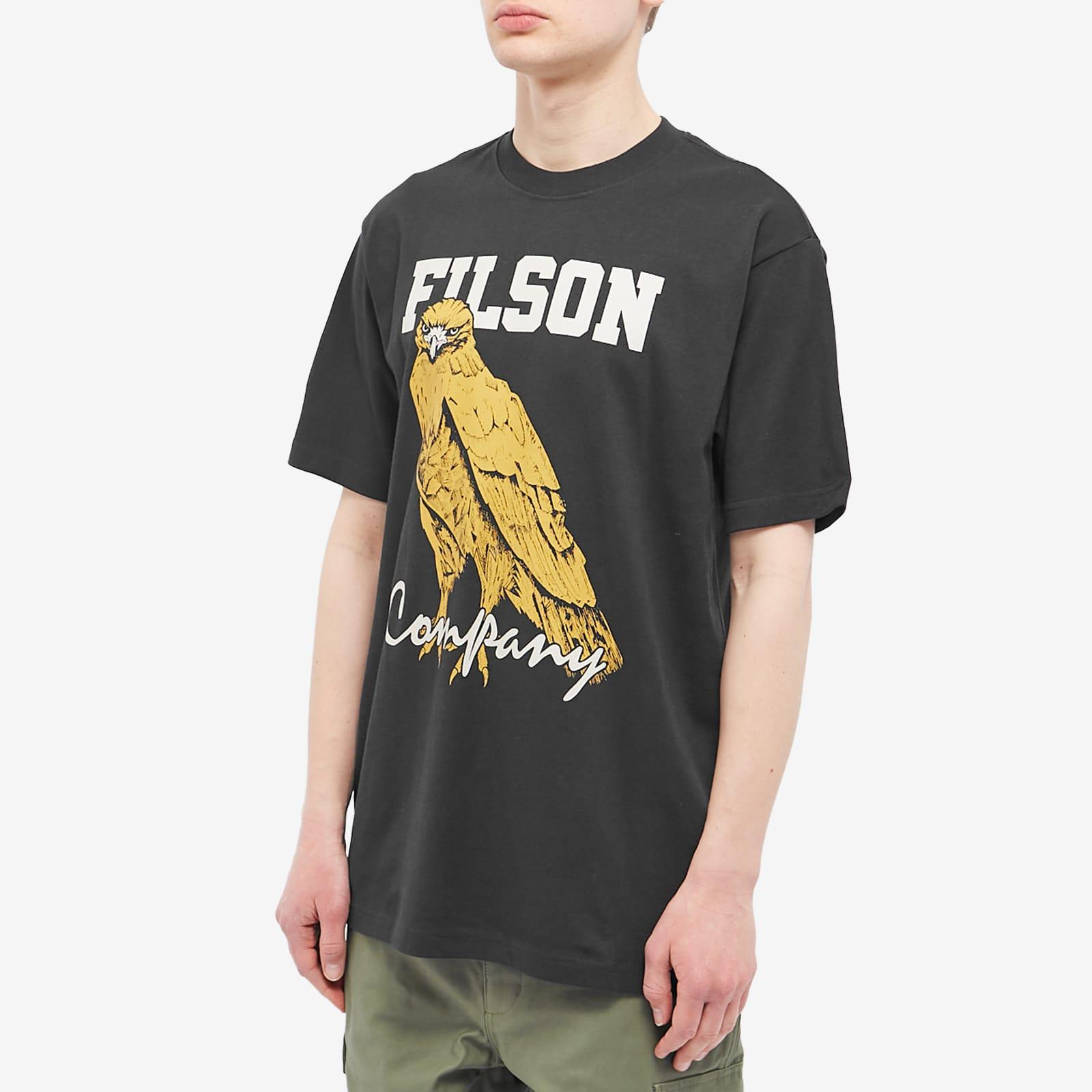 Filson Pioneer Bird Of Prey T-shirt in Black for Men | Lyst