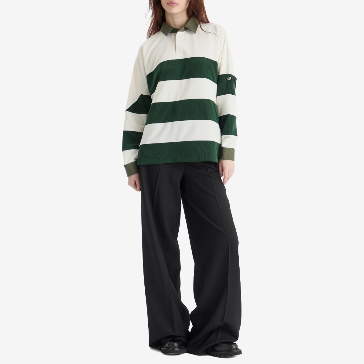 Toga Toga Code Pique Jersey Polo Shirt in Green | Lyst UK