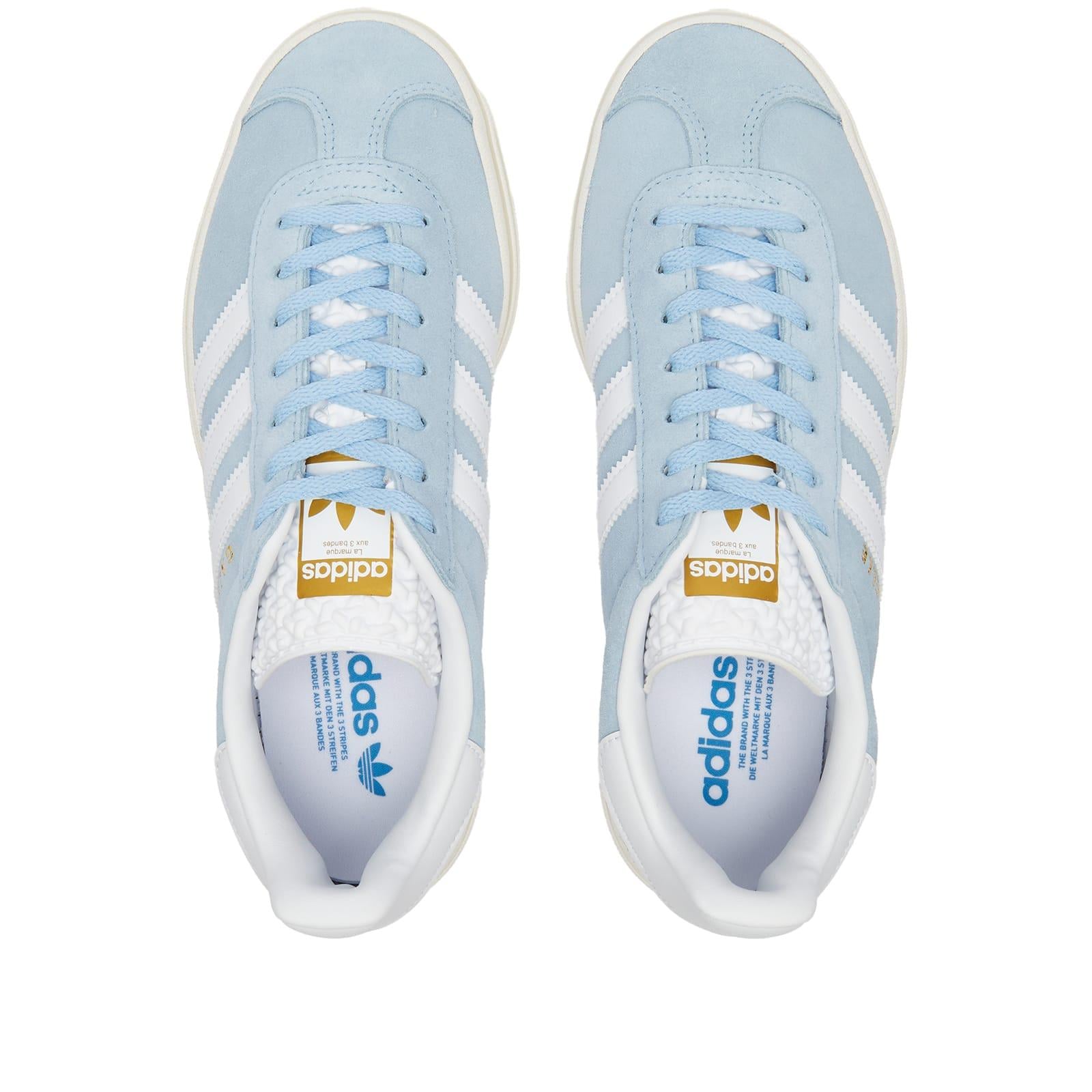 adidas gazelle silver green womens Adidas Gazelle ADV - Wonder White/Blue/Gum main image 1