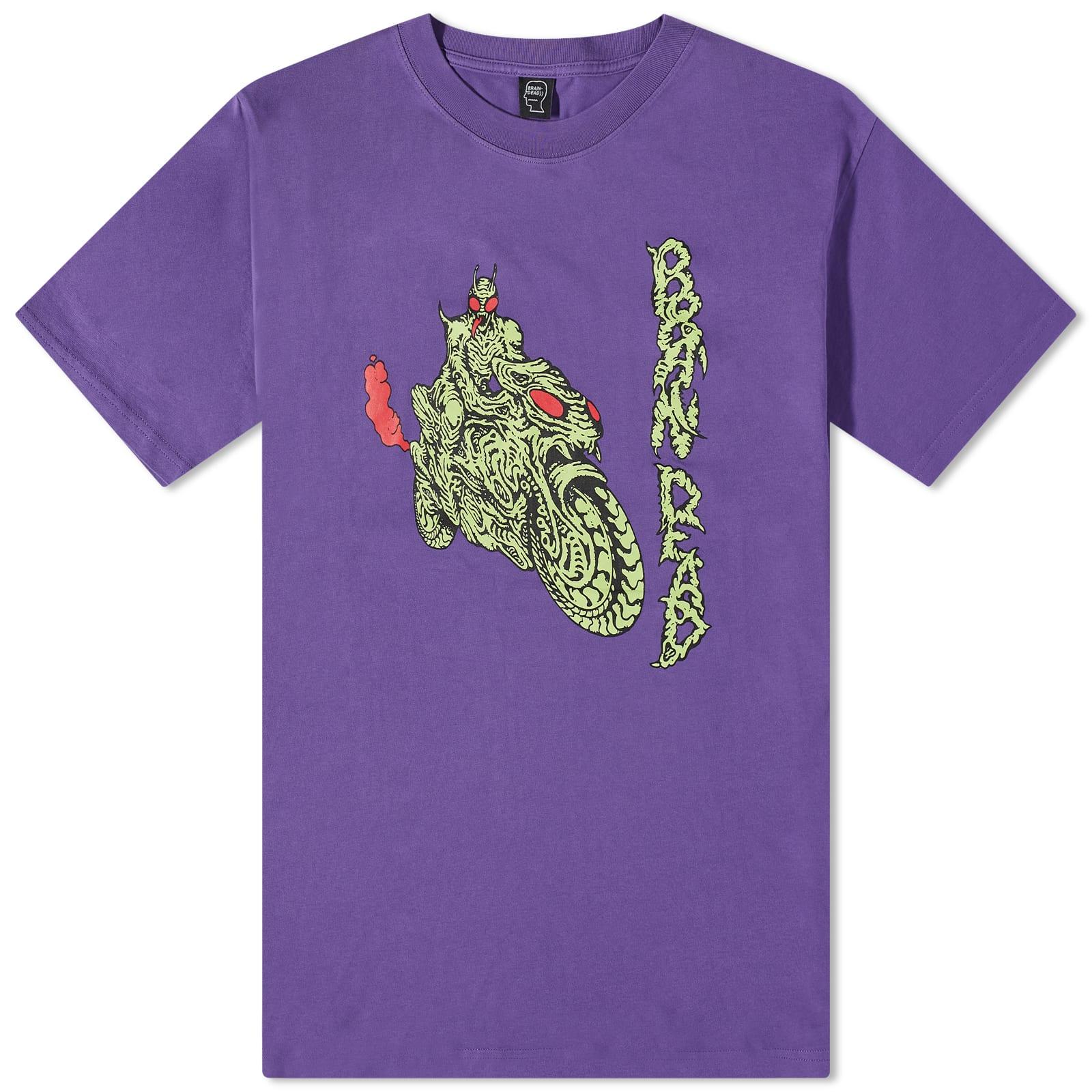 Brain Dead Goon Rider T-shirt in Purple for Men | Lyst