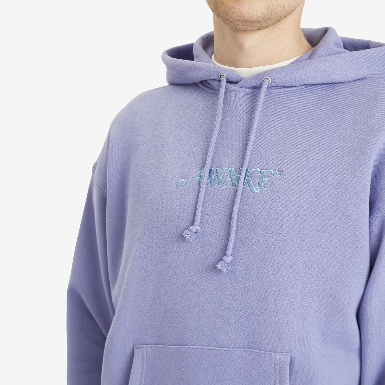 AWAKE NY Classic Logo Hoodie in Blue for Men | Lyst