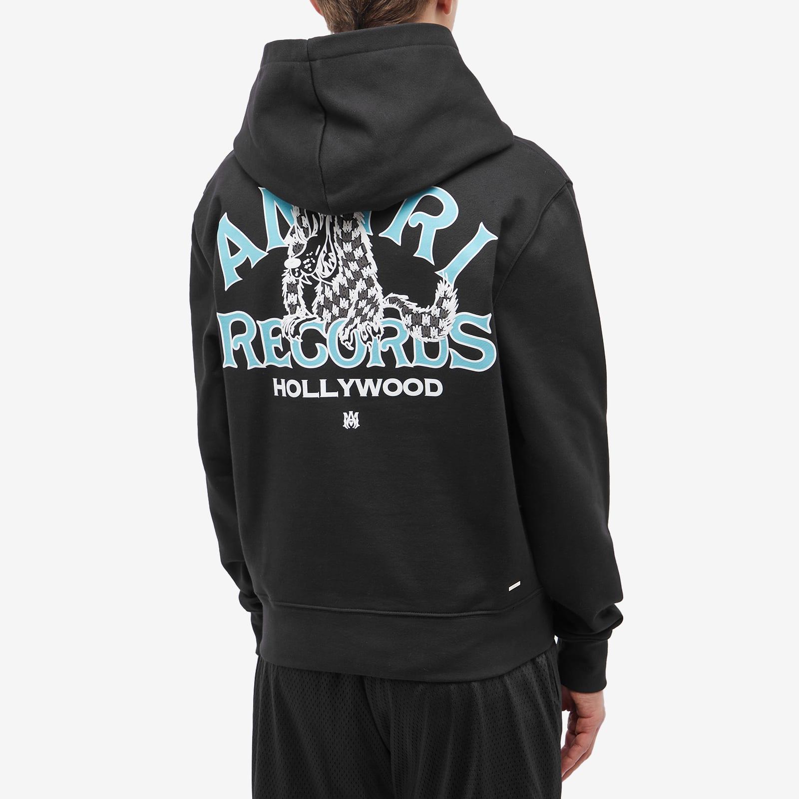 Amiri Records Wolf Hoodie in Black for Men | Lyst