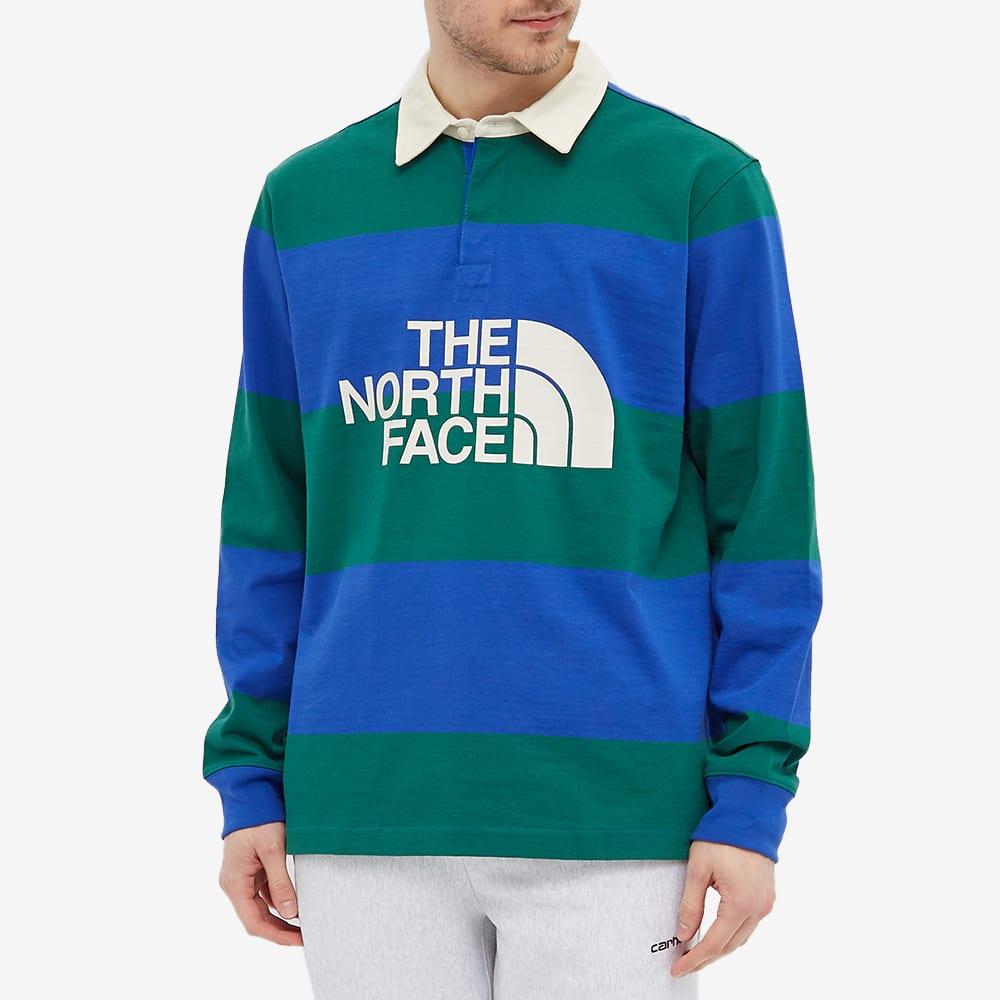 The North Face Color Block Rugby Polo in Blue for Men | Lyst