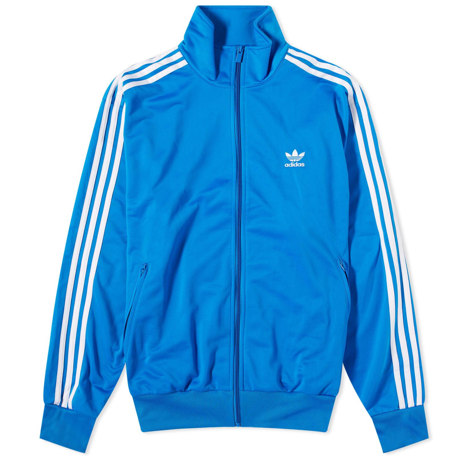 adidas Firebird Track Top in Blue for Men | Lyst