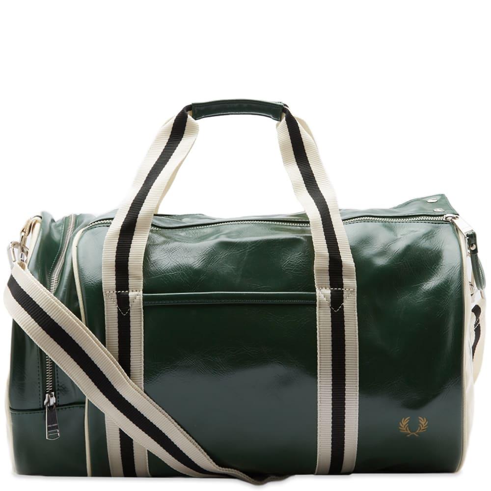 Fred Perry Classic Barrel Bag in Green for Men | Lyst