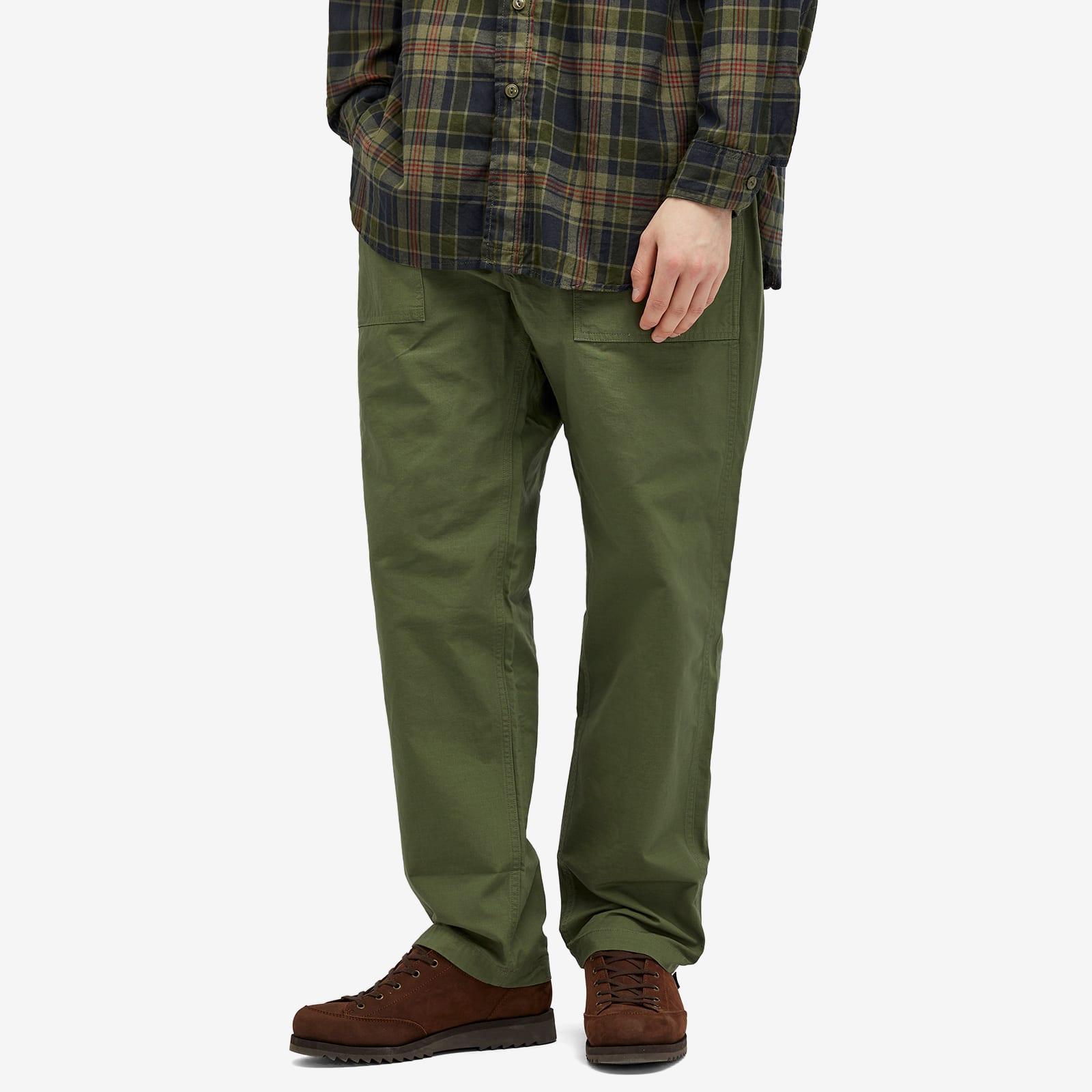 Engineered Garments Fatigue Pants Cotton Ripstop in Green for Men Engineered Garments Fatigue Pants Cotton Ripstop in Green for Men