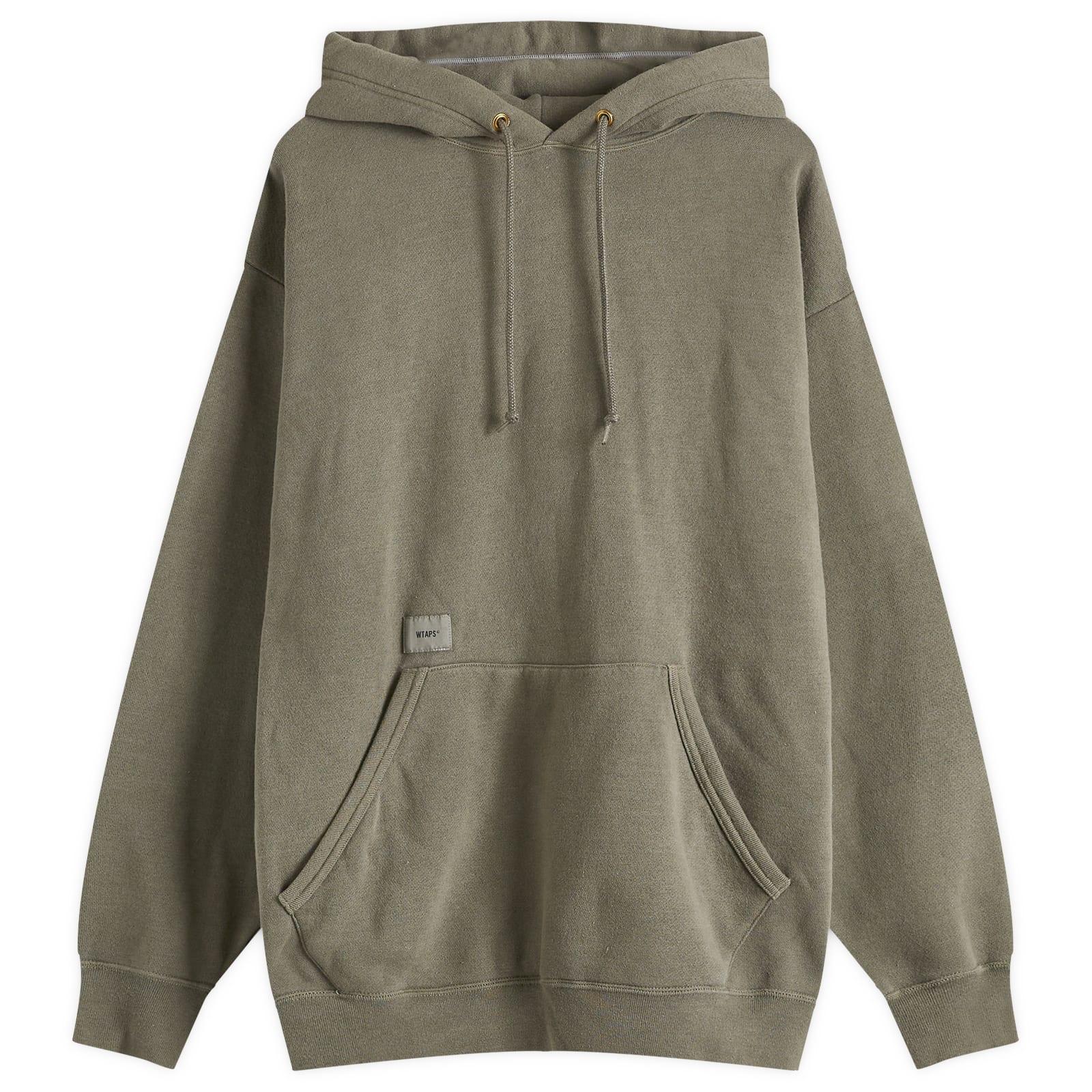 トップス kny27169#129 WTAPS SEAL HOODY WTAPS Men's 17 Garment Dyed Hoodie in Olive Drab WTAPS