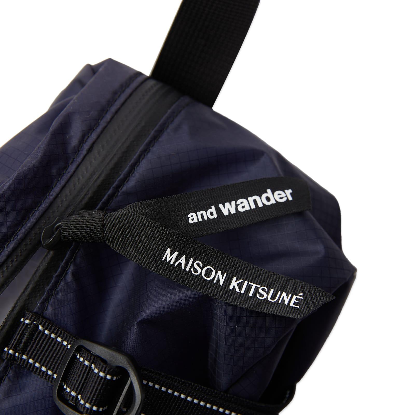 and wander X Maison Kitsuné Sil Waist Bag in Blue for Men | Lyst