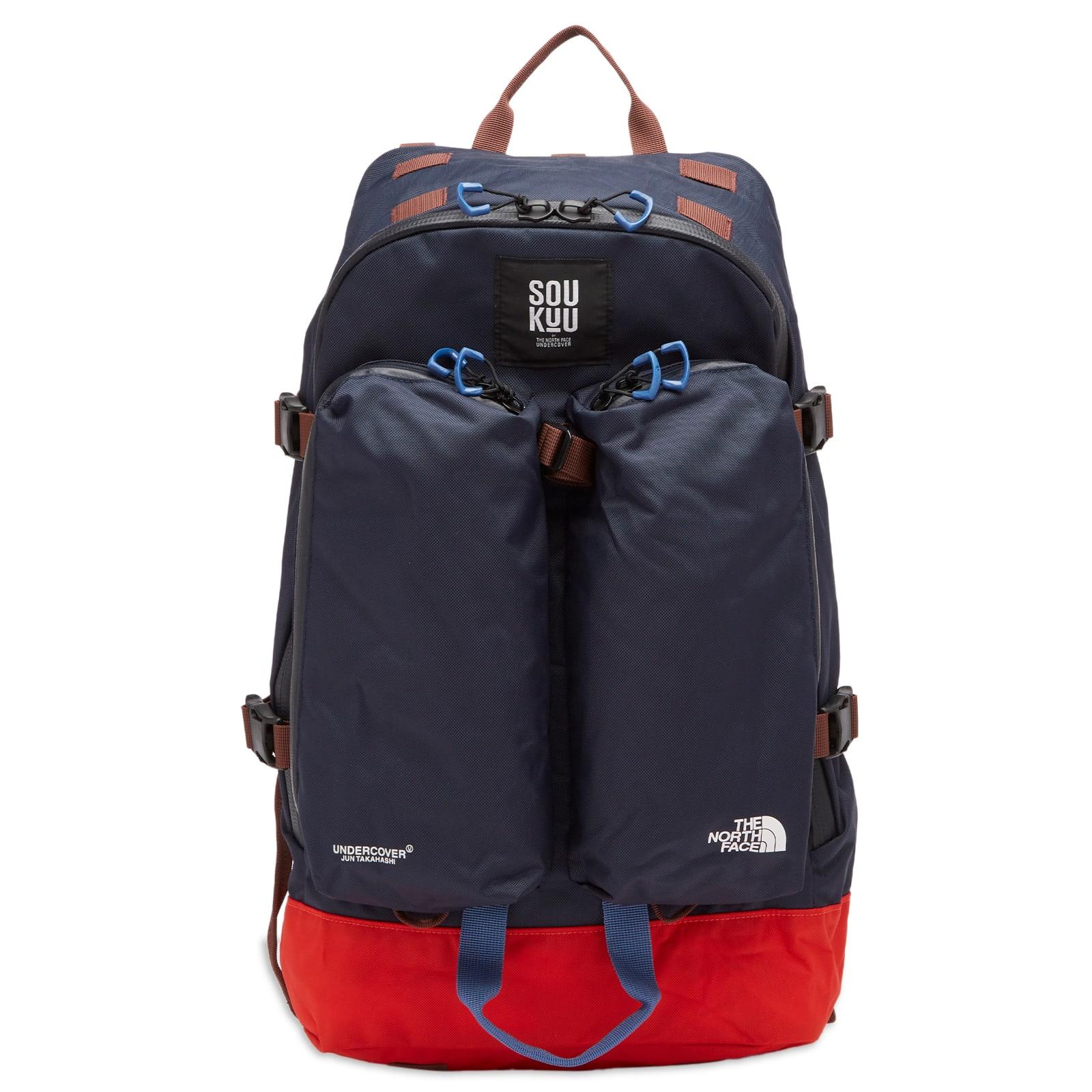 patagonia black hole gray Used Patagonia Worn Wear-Black Hole Duffel 100L-Smolder Blue w/Amanita Red-Red-49353-ONE SIZE