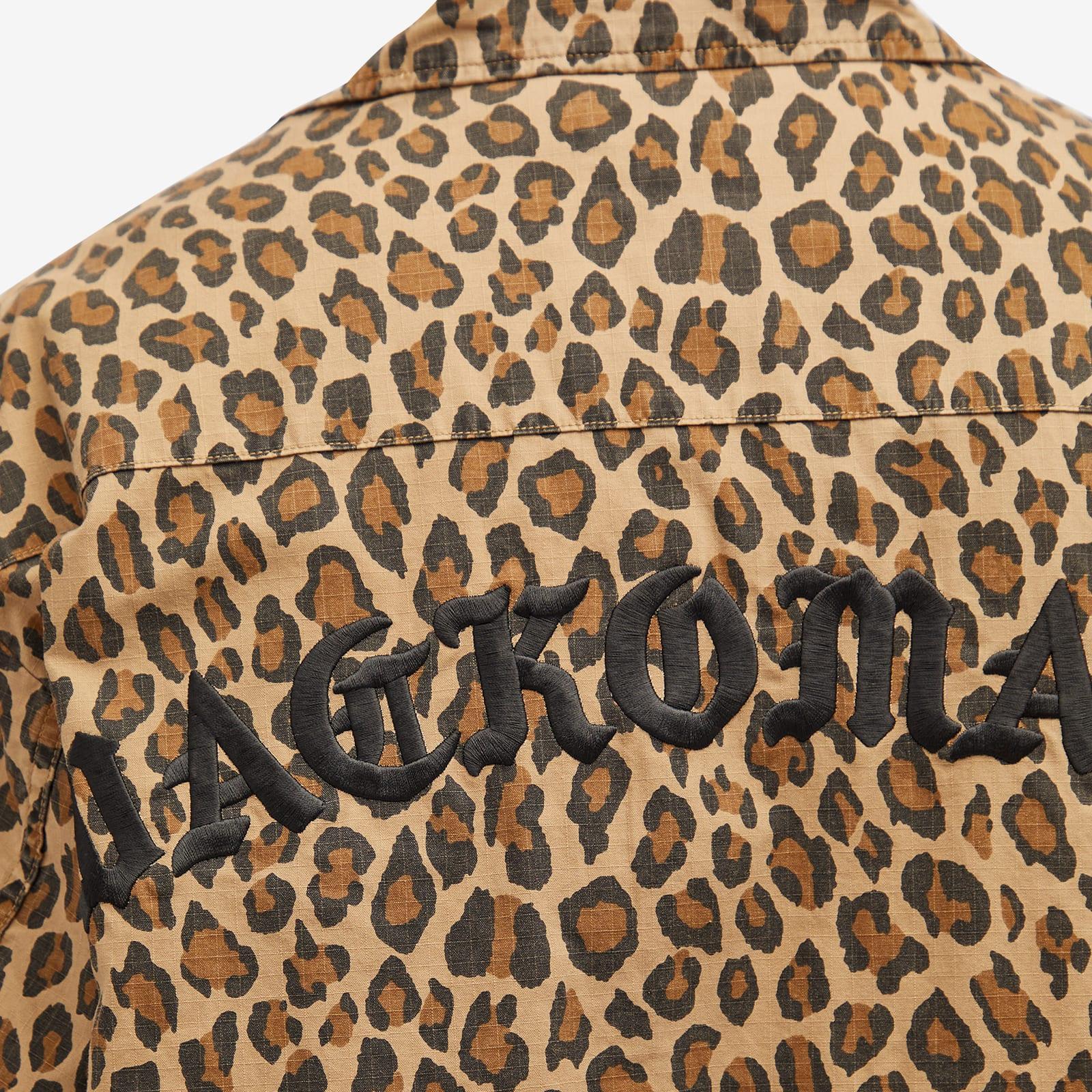ジャケット・アウター WACKO MARIA LEOPARD FATIGUE JACKET BEIGE WACKO MARIA LEOPARD FATIGUE JACKET BEIGE