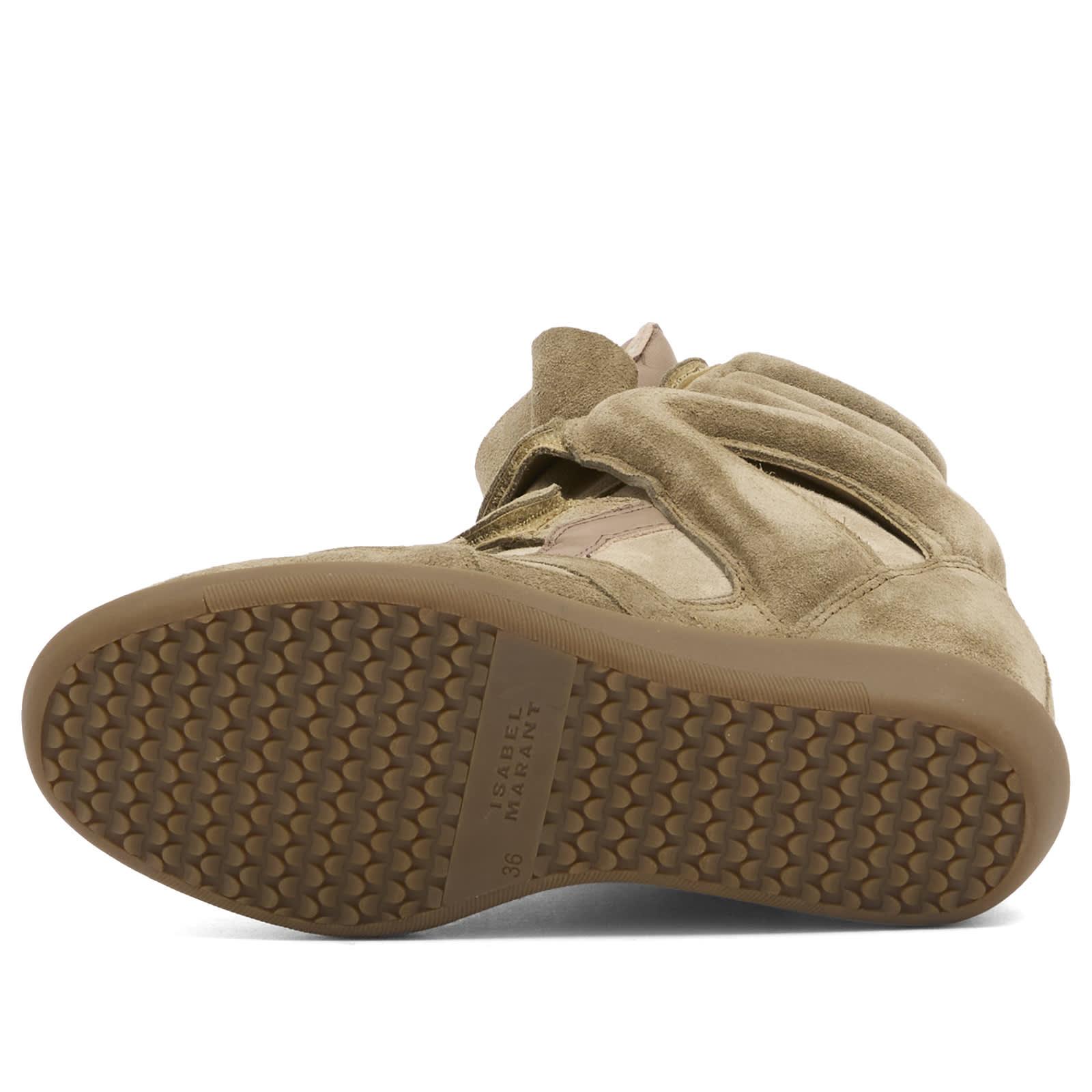 Isabel Marant Bekett High Top Sneakers in Green | Lyst