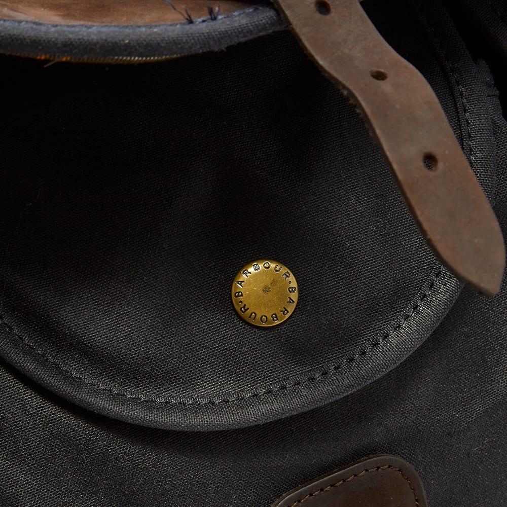 Barbour wax leather tarras bag deals