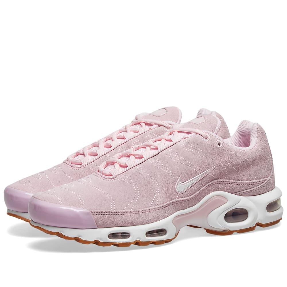 air max plus pink suede