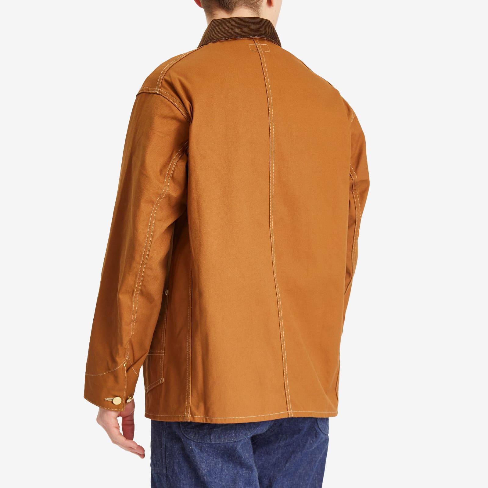 ジャケット・アウター HUMAN MADE Duck Coverall Jacket Brown M Human Made Men's Duck Coverall Jacket in Brown Human Made