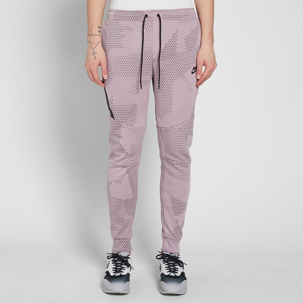 pink nike tech fleece pants