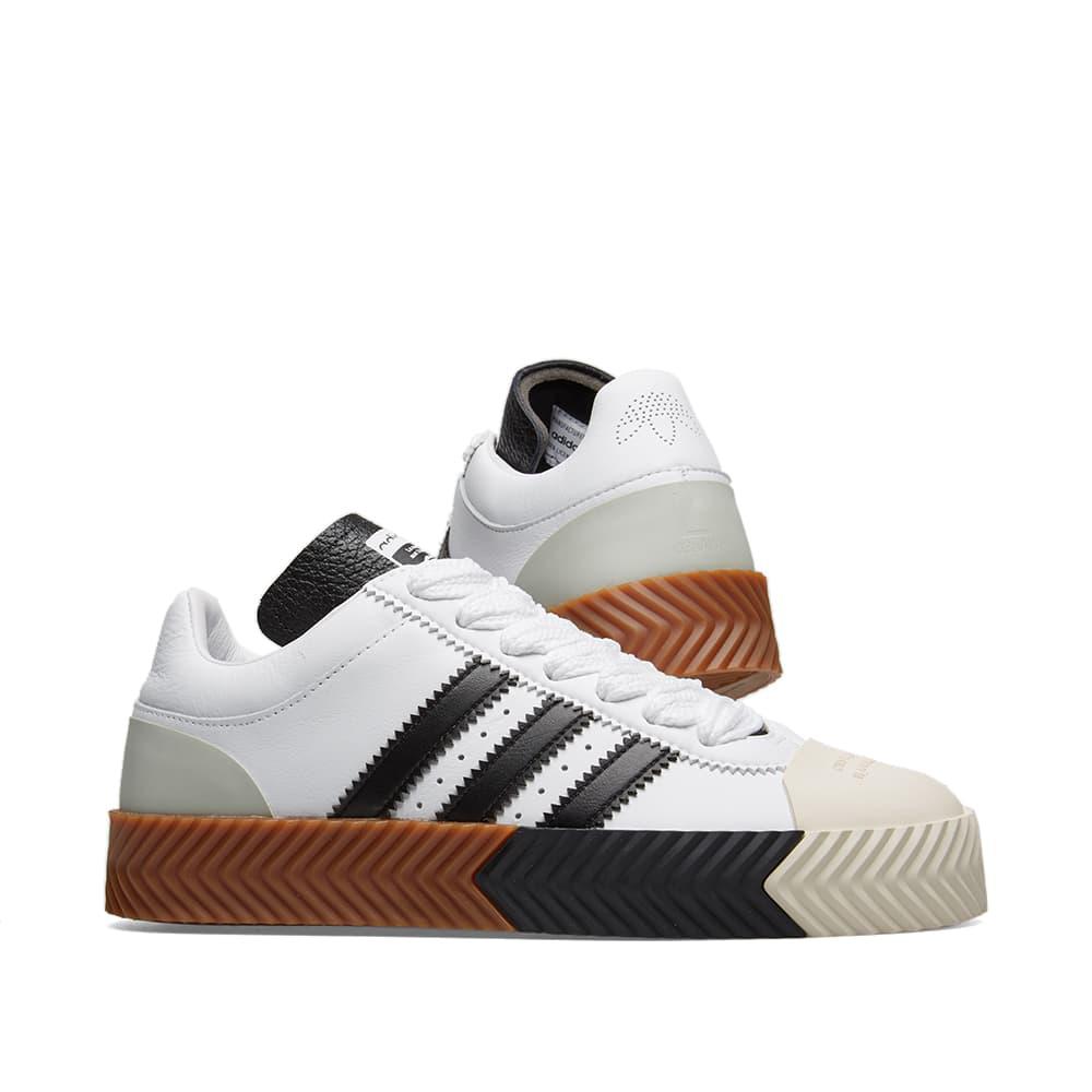 adidas aw skate super alexander wang white black