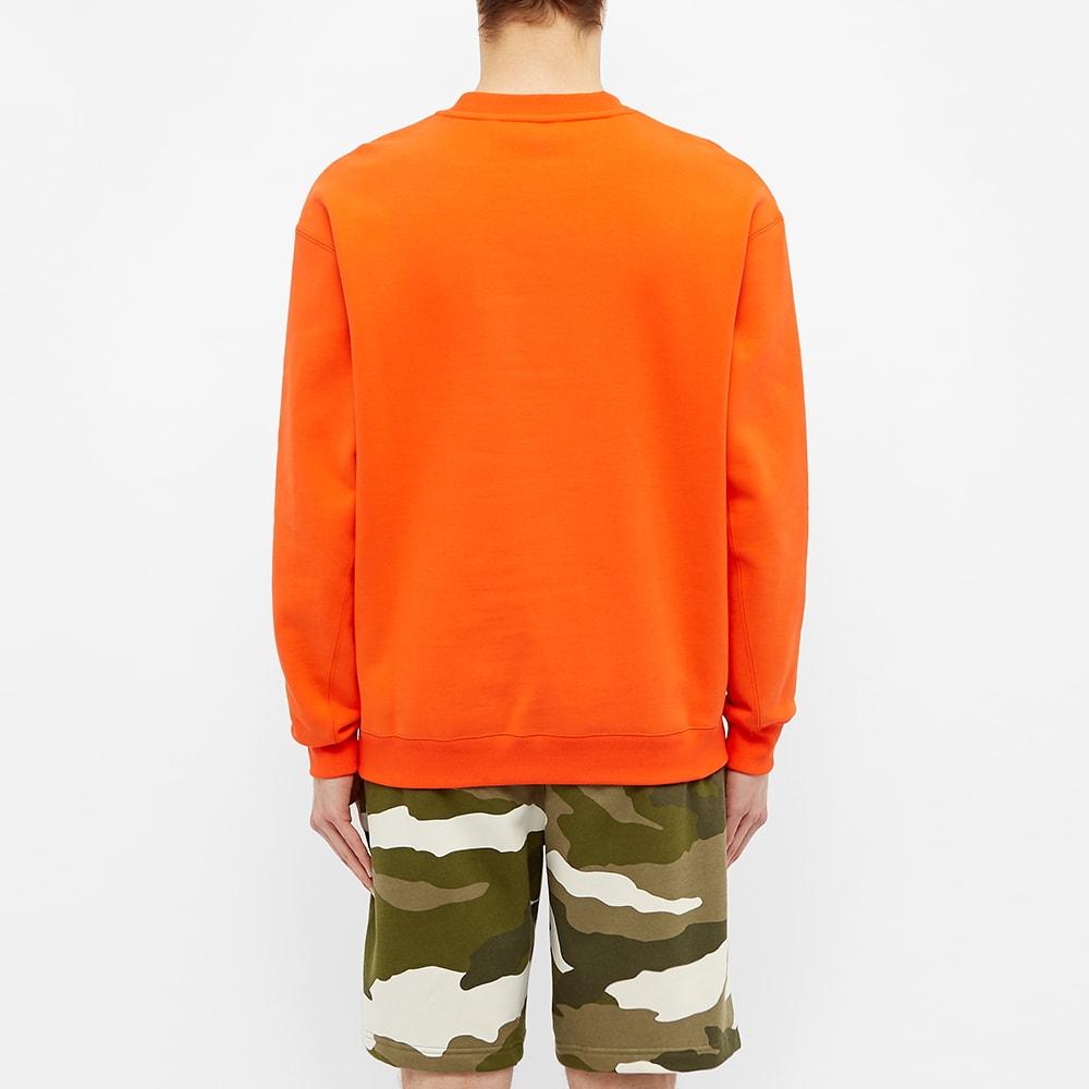 nike just do it shorts orange