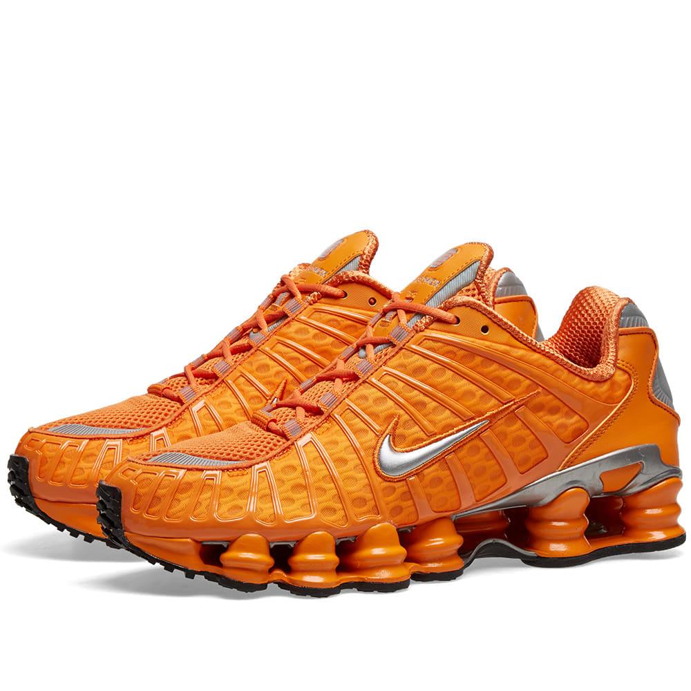 Nike Shox Tl Orange for Men | Lyst
