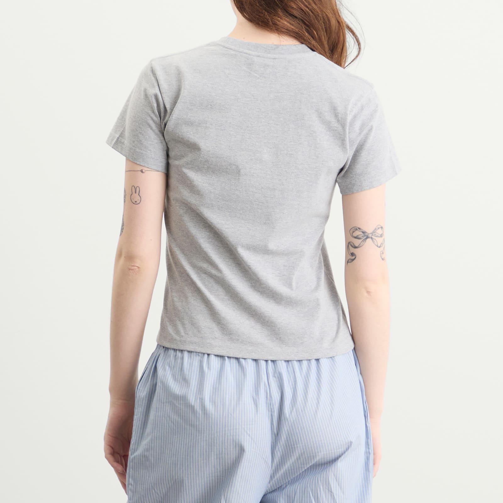 Fruity Booty Cat T-Shirt in Gray | Lyst