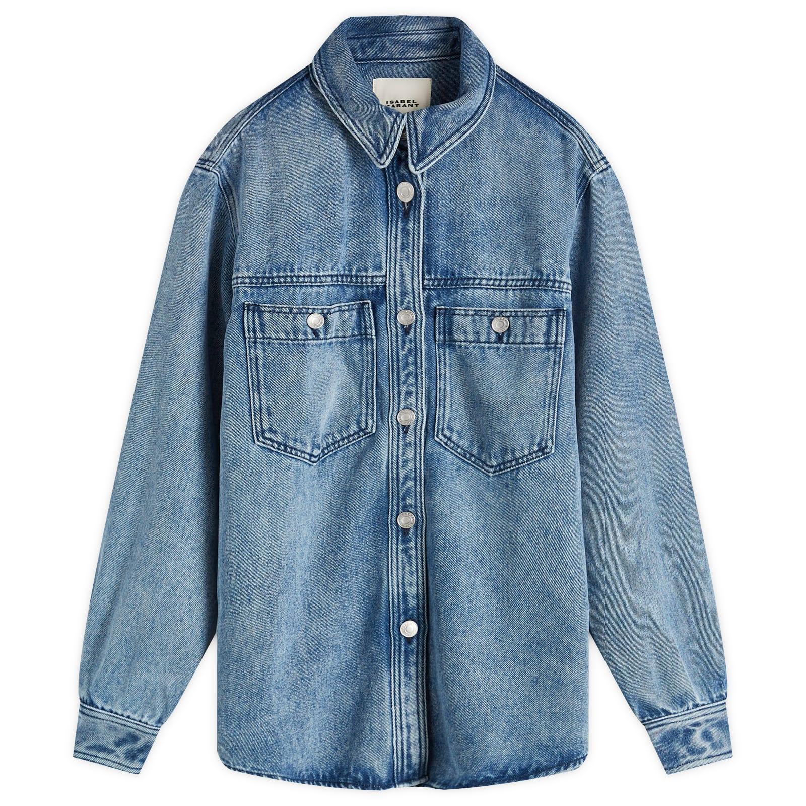 Isabel Marant Talbot Denim Shirt in Blue | Lyst UK