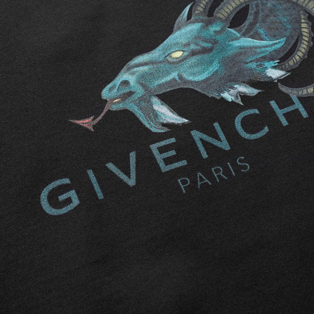 Givenchy Cotton Dragon Tee in Black for Men - Lyst