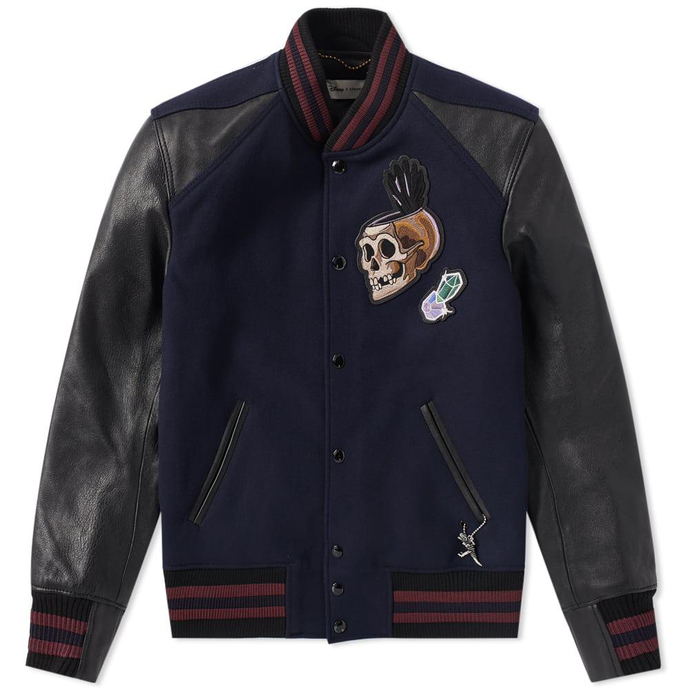 coach disney leather jacket