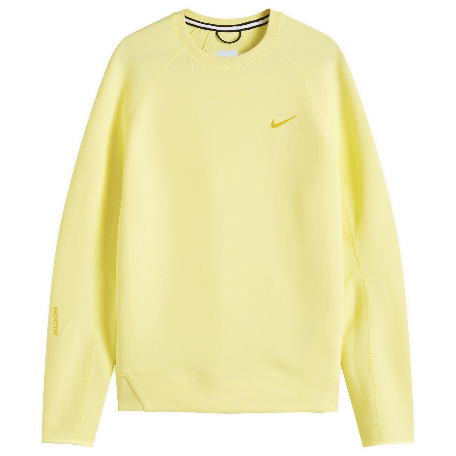 Nike X Nocta Tech Fleece Crew in Yellow | Lyst Nike X Nocta Tech Fleece Crew in Yellow | Lyst