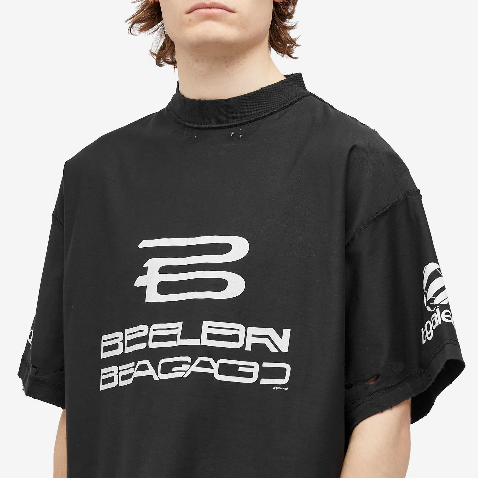 Balenciaga Oversized Balenciaga Fake Tshirt Balenciaga Ai Logo