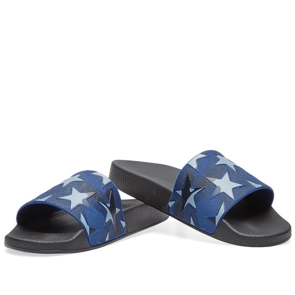valentino camo sliders