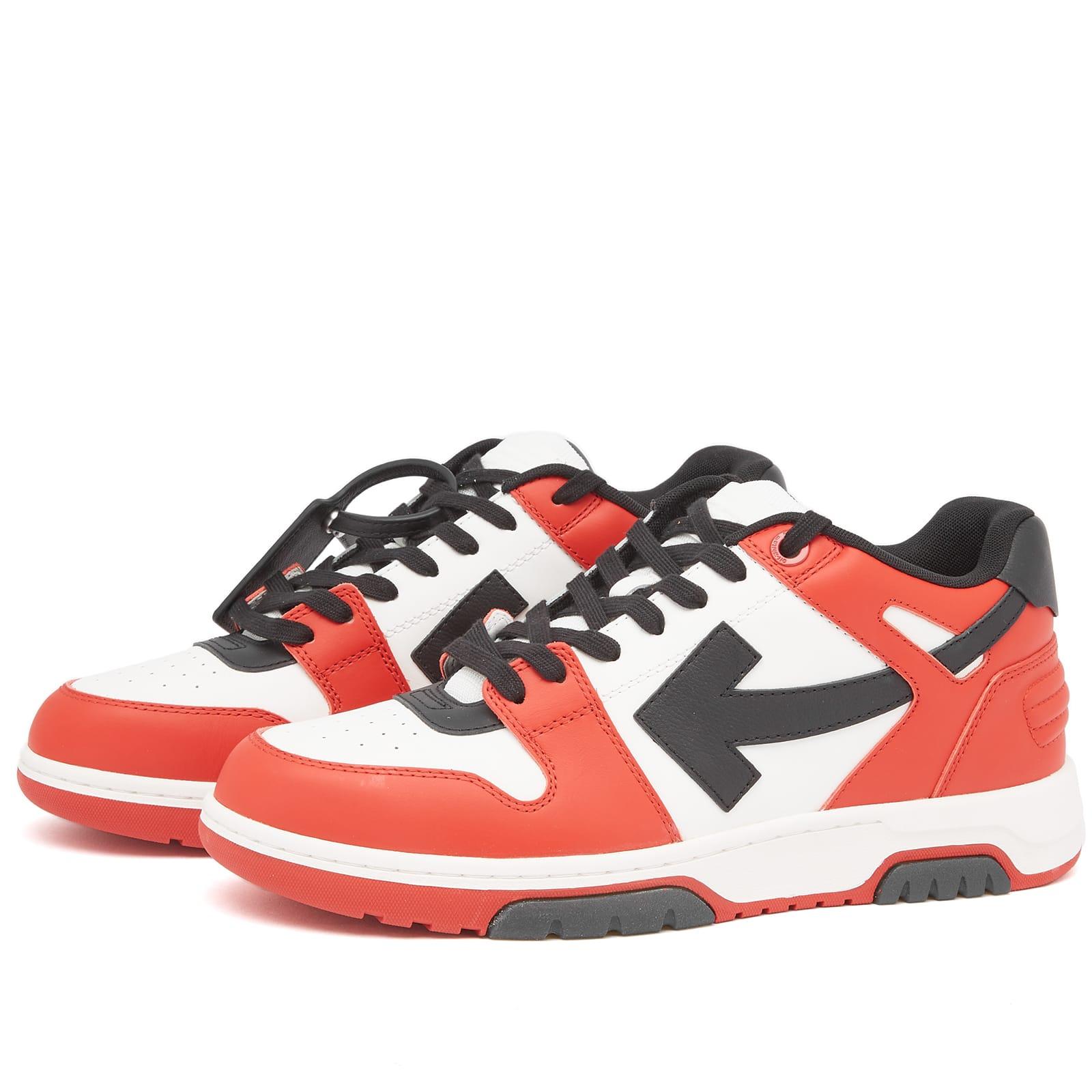 Off-White c/o Virgil Abloh 'out Of Office' Sneakers in Red for Men
