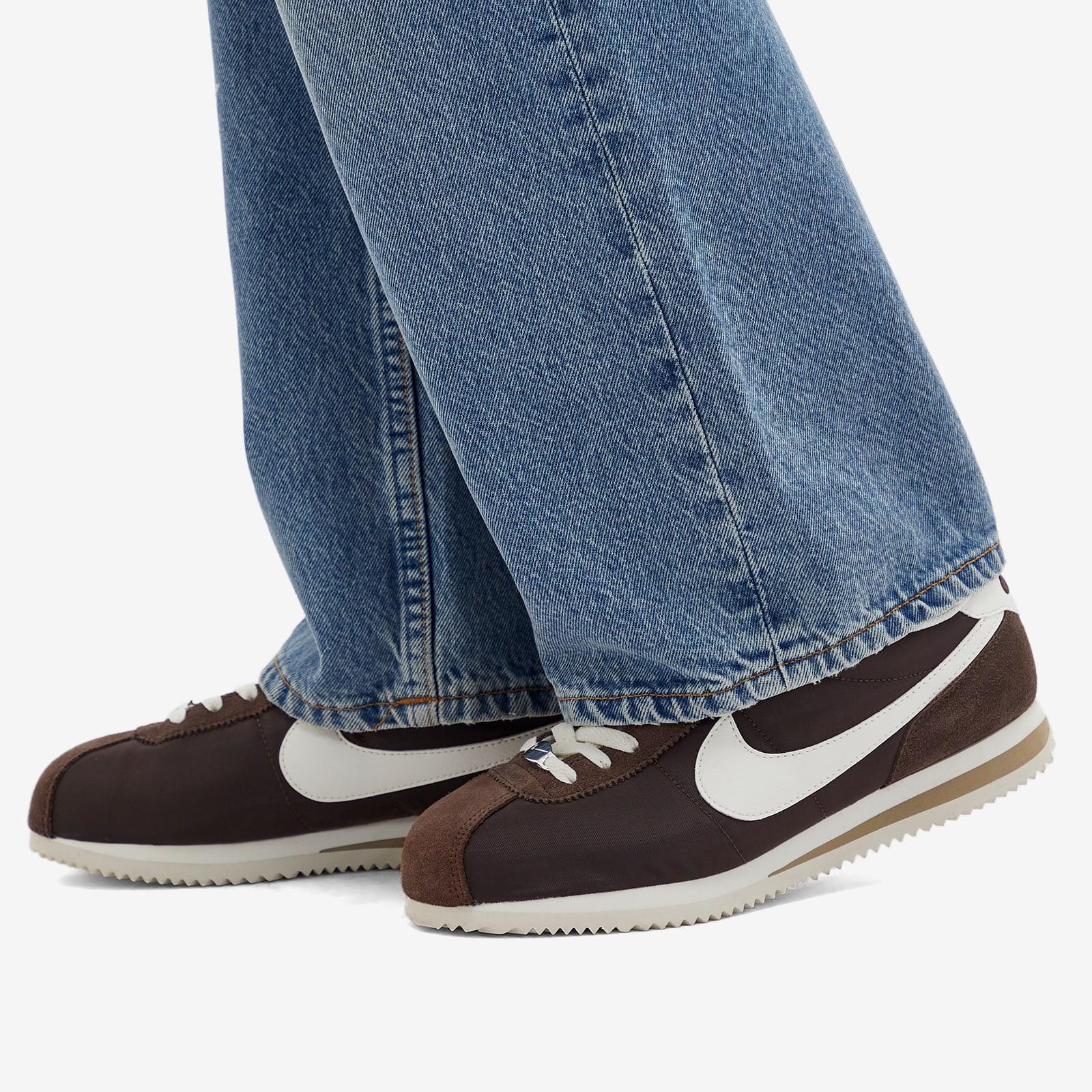Nike W Cortez Txt Sneakers in Brown | Lyst