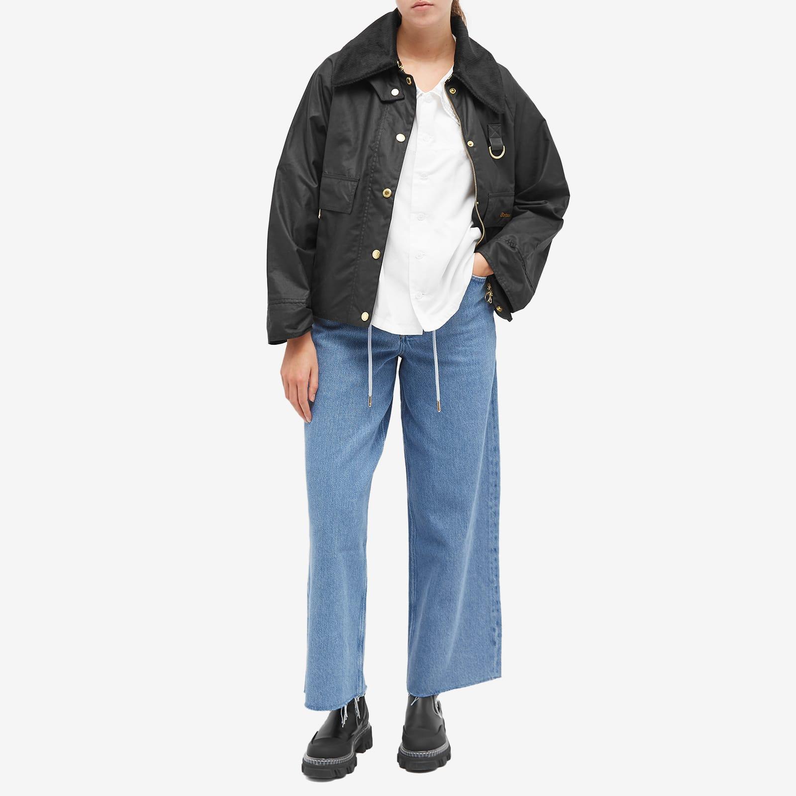Barbour Catton Wax Jacket in Black | Lyst
