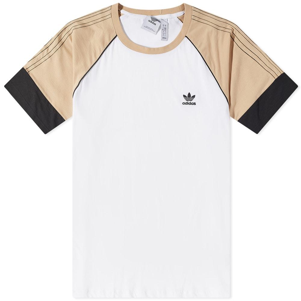 Teken weg te verspillen Figuur adidas Superstar T-shirt in White for Men | Lyst