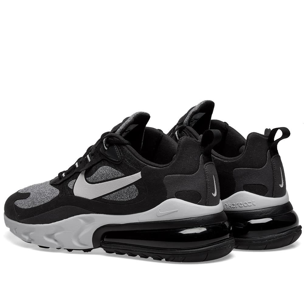 air max 270 react all black