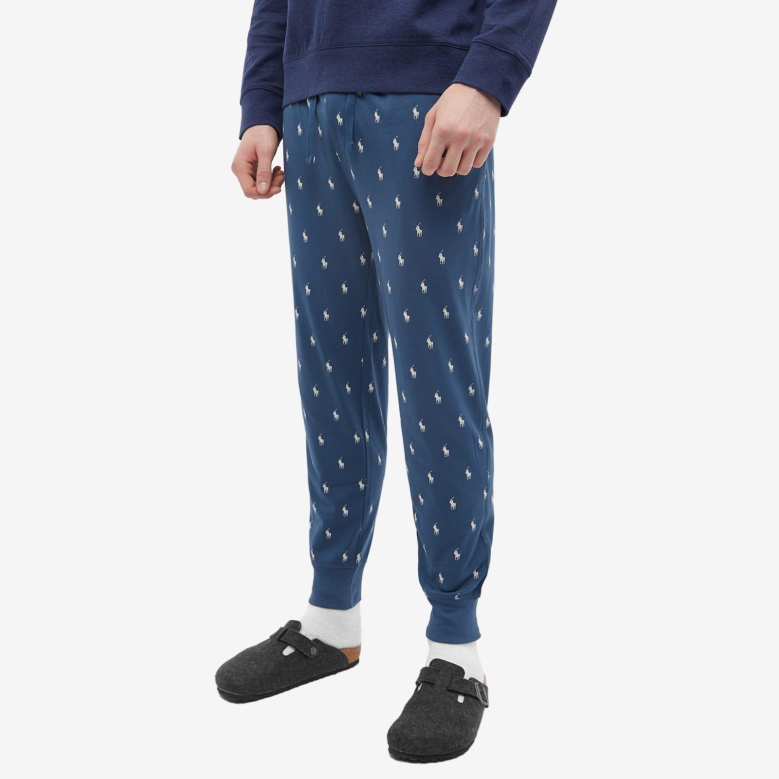 Polo Ralph Lauren Sleepwear All Over Pony Sweat Pant in Blue for Men | Lyst