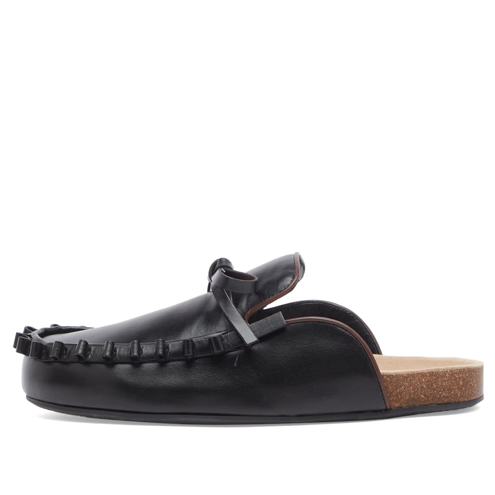 JW Anderson Ruffle Loafer in Black | Lyst