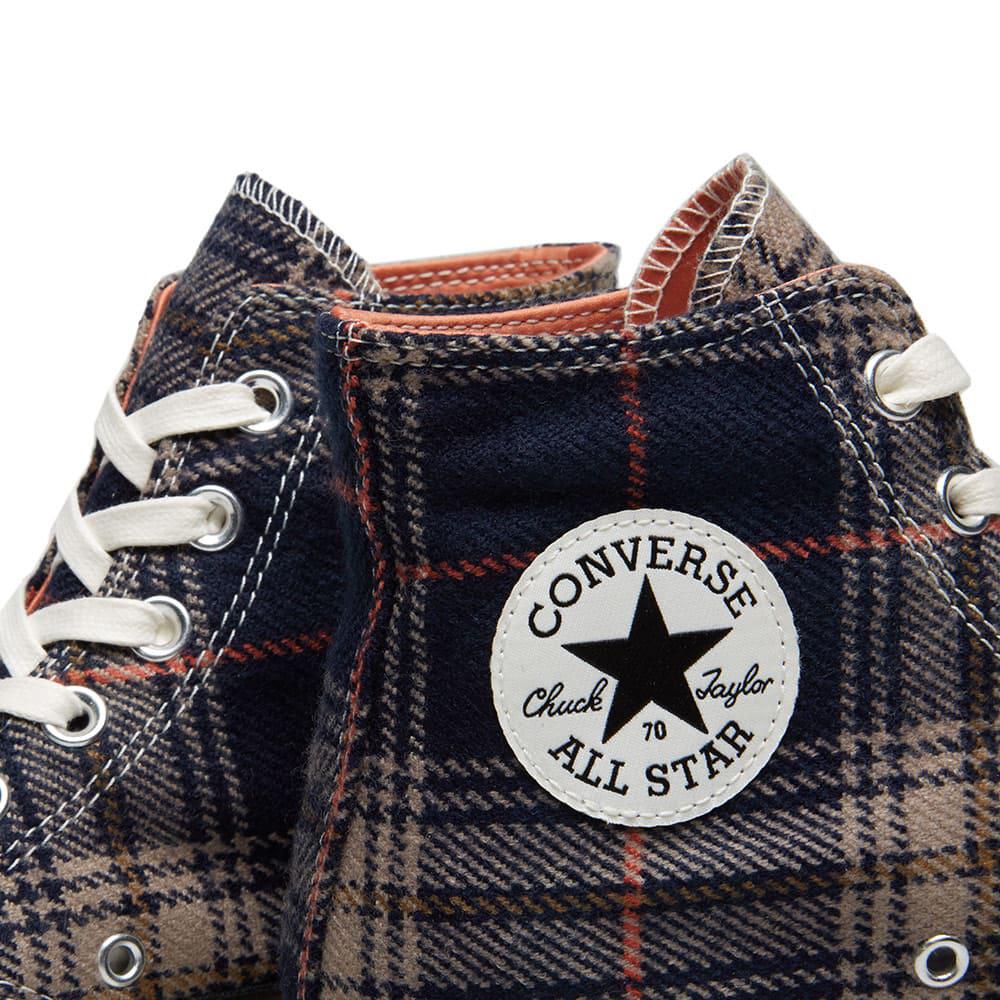 converse chuck taylor 1970s hi luxury plaid