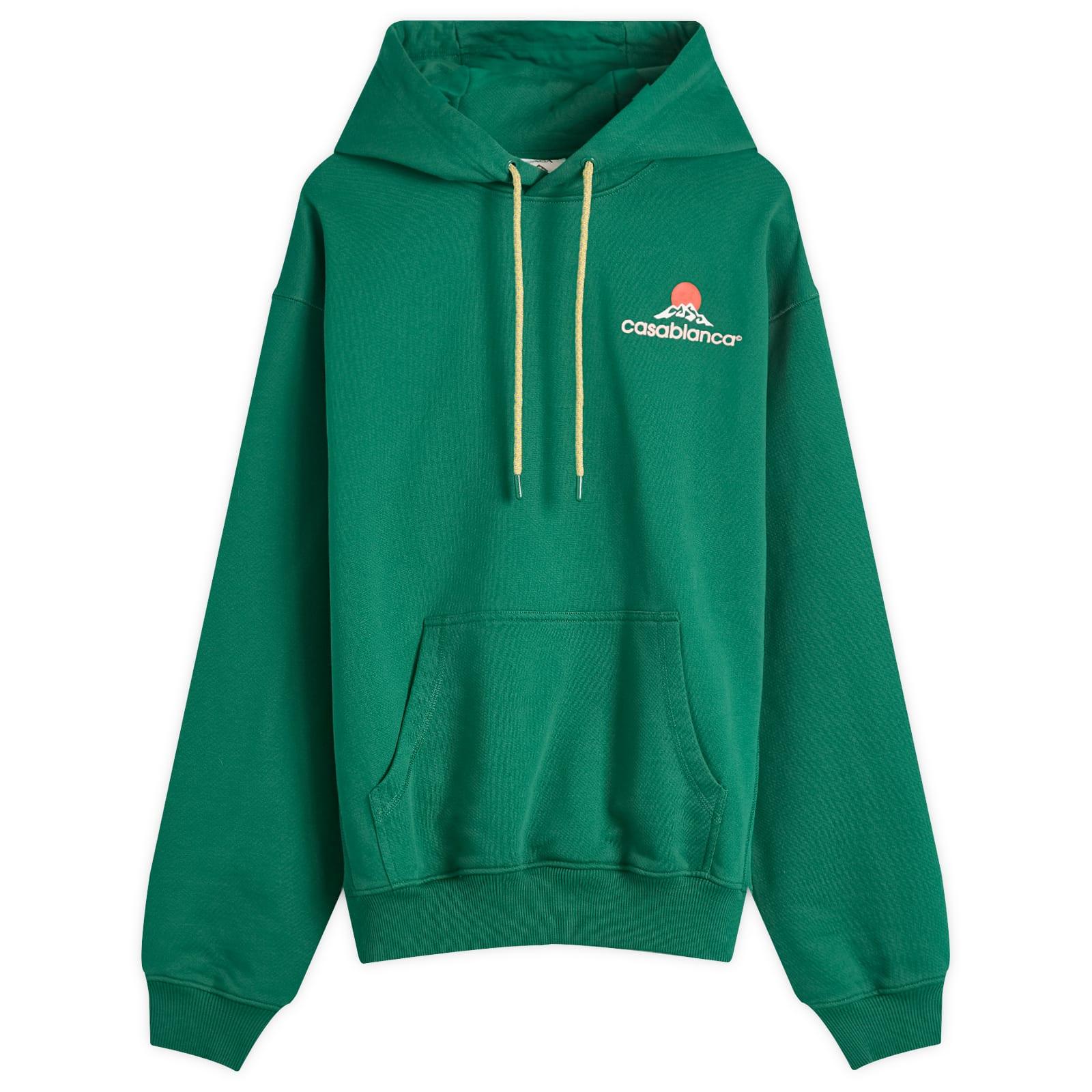 パーカー・フーディ Casablanca Relaxed-Fit Sweatshirt With Mountain Embroidery Casa Way Mountain Hooded Sweatshirt | Casablanca Paris