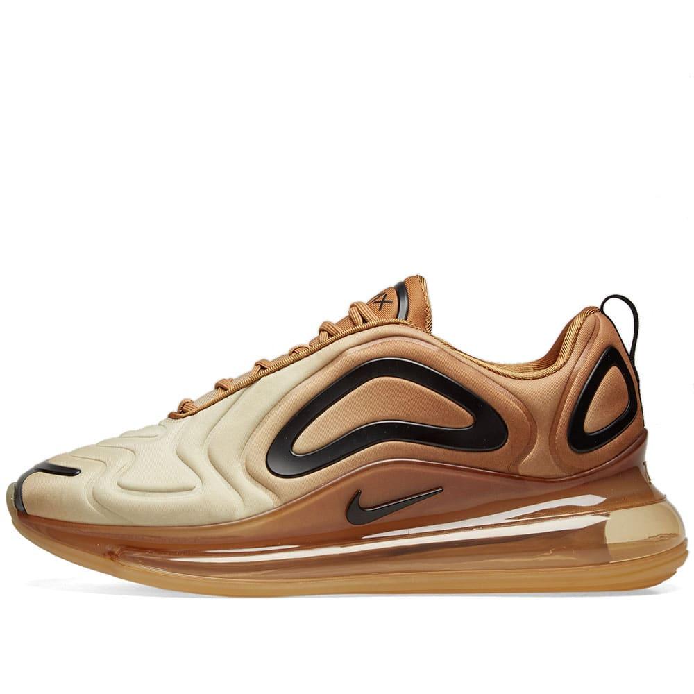 nike air max 720 metallic gold