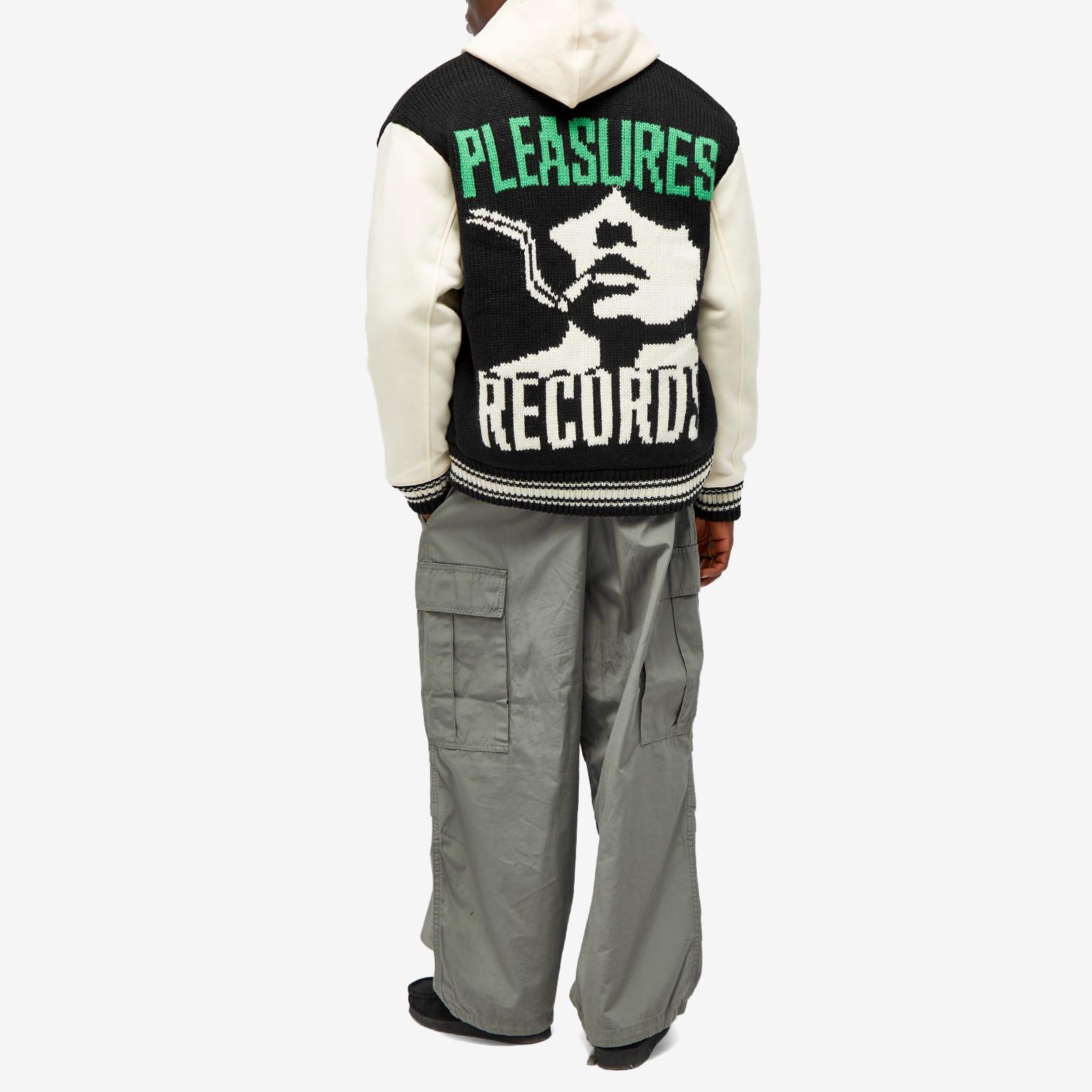 Pleasures Smoke Knitted Varsity Jacket in Black for Men | Lyst Pleasures Smoke Knitted Varsity Jacket in Black for Men | Lyst