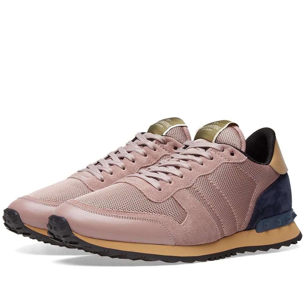 valentino pink sneakers