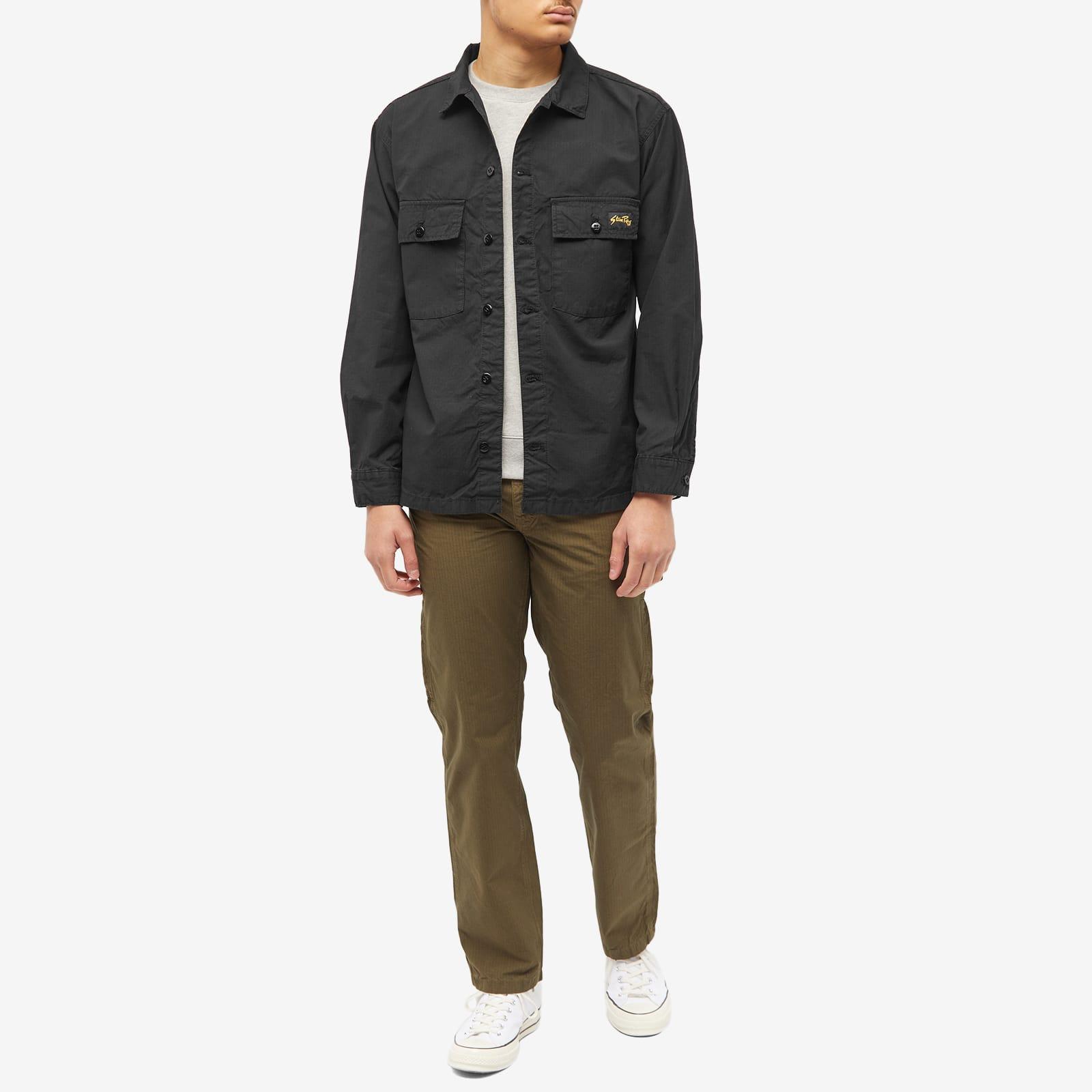 Stan Ray Cpo Overshirt in Black for Men | Lyst