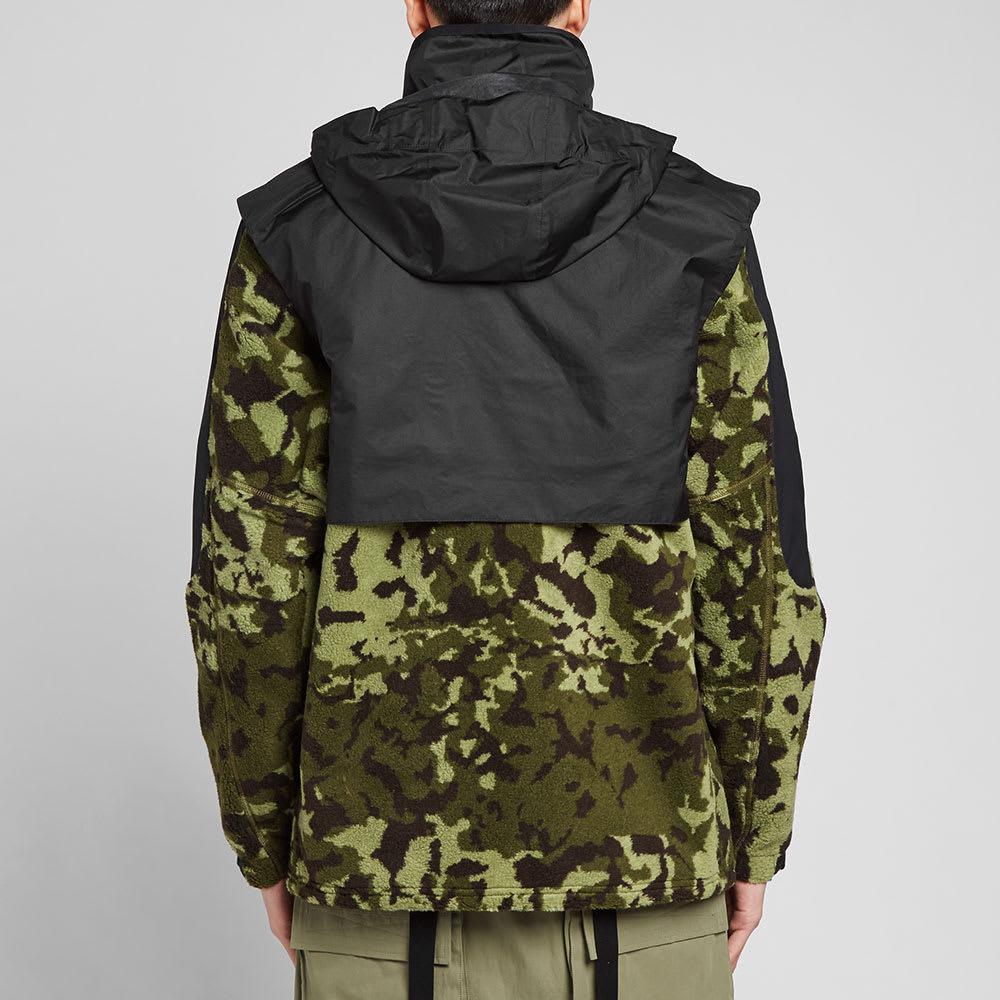 NIKE X MMW Nike X Matthew Williams Beryllium Fleece Jacket in Green for Men  | Lyst Canada
