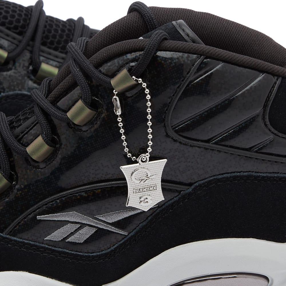 Reebok X Panini Question Mid Sneakers in Black for Men | Lyst