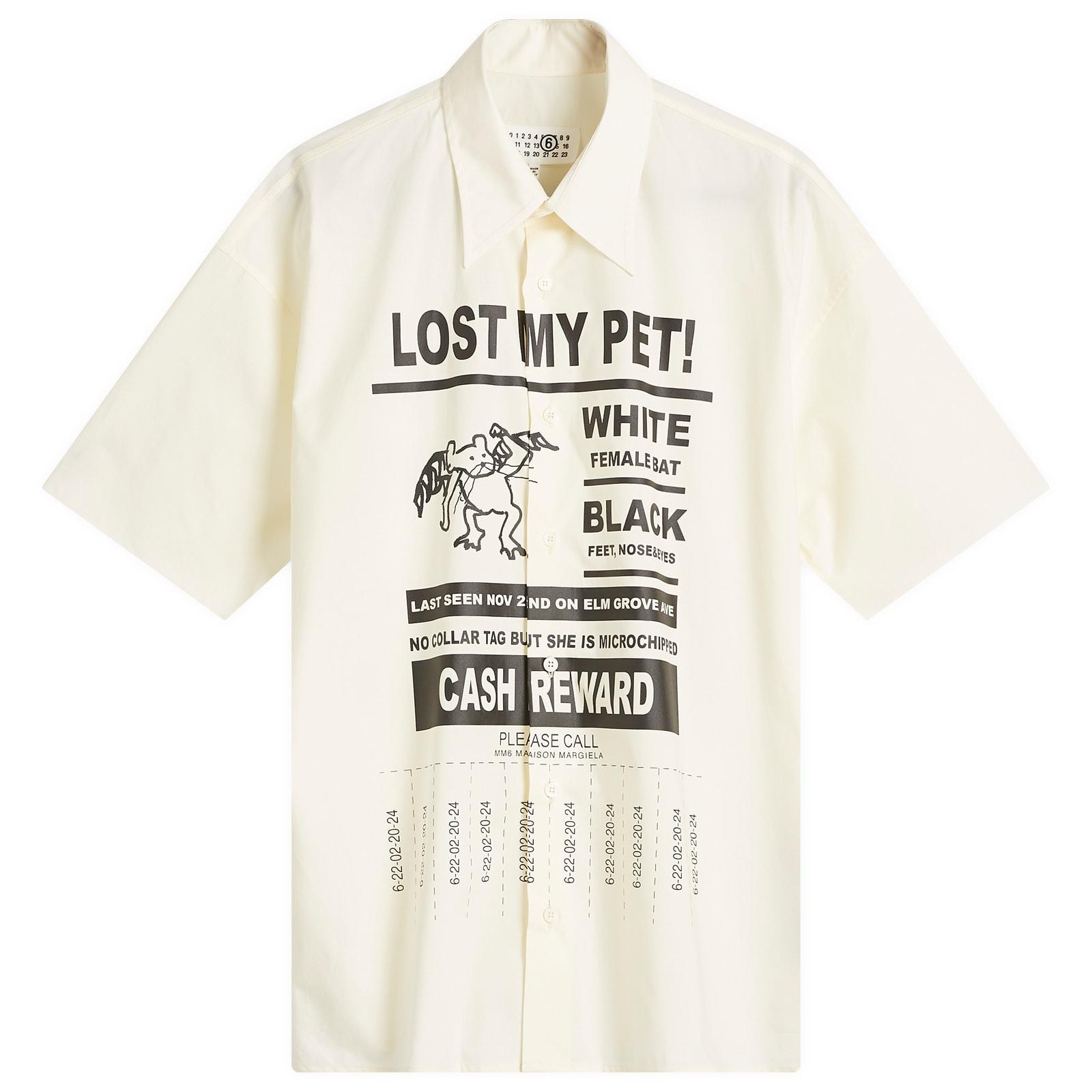 MM6 by Maison Martin Margiela Lost My Pet Vacation Shirt in