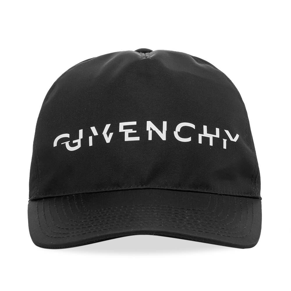Givenchy Synthetic Split Logo Nylon Cap in Black for Men - Lyst
