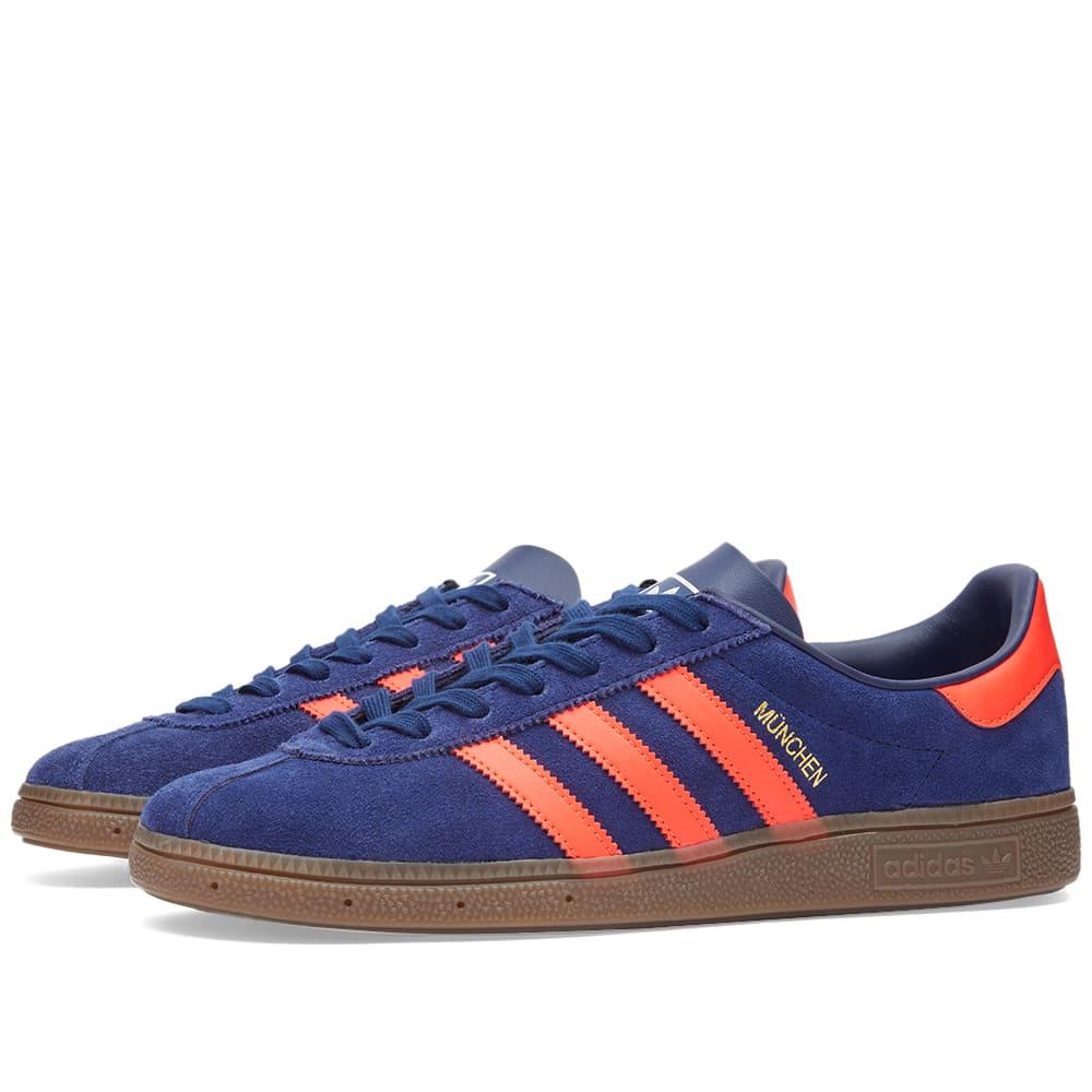 adidas Munchen Sneakers in Blue for Men | Lyst