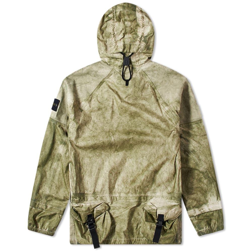 stone island dust membrana 3l oxford jacket